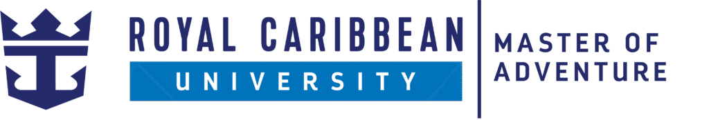 My Tailored Escape is a Royal Caribbean University Master of Adventure certified travel agency. This is the Royal Caribbean University Master of Adventure logo.